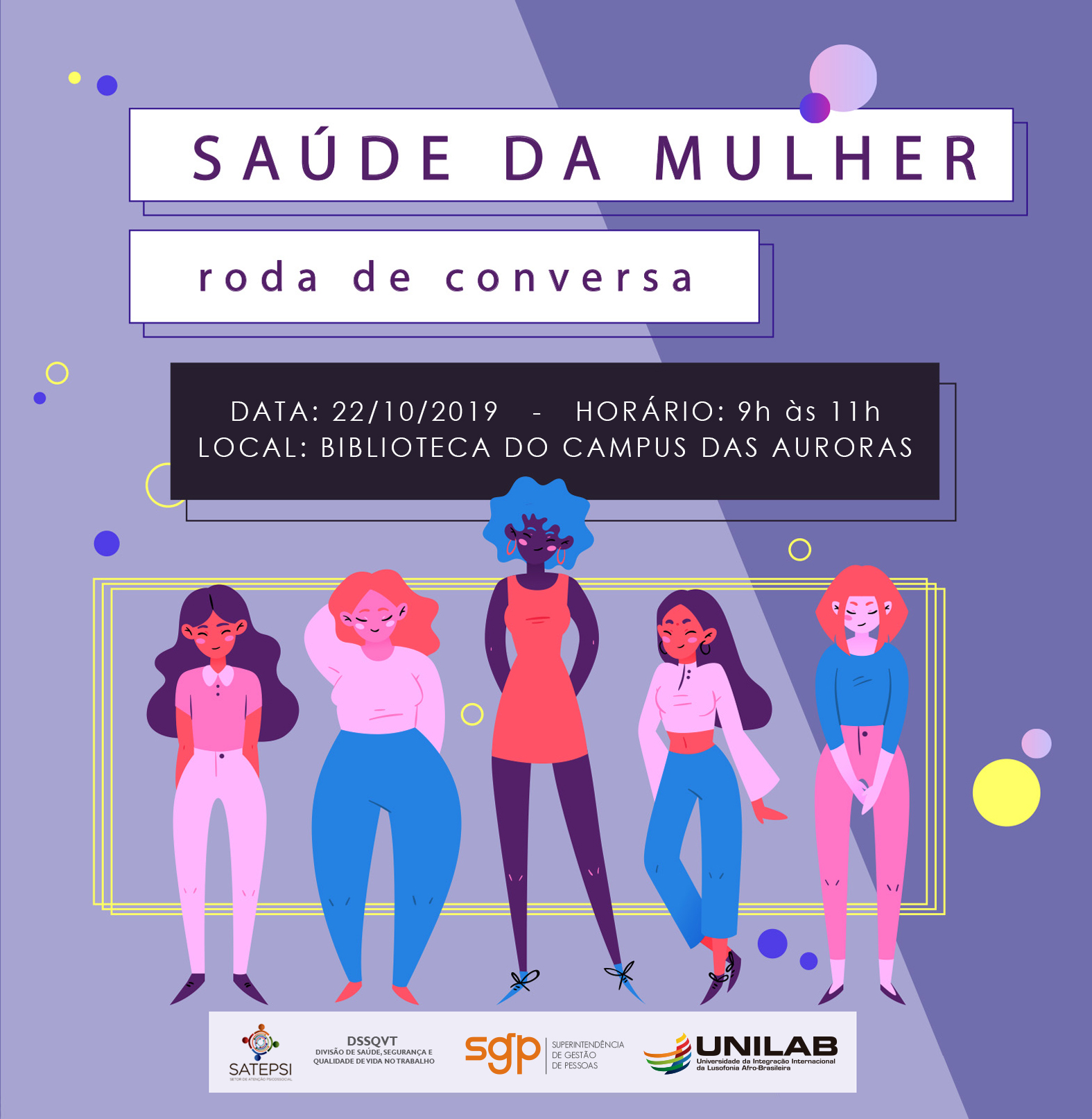 Estão Abertas As Inscrições Para A Roda De Conversa Sobre Saúde Da Mulher Em Alusão Ao Outubro Rosa 4698