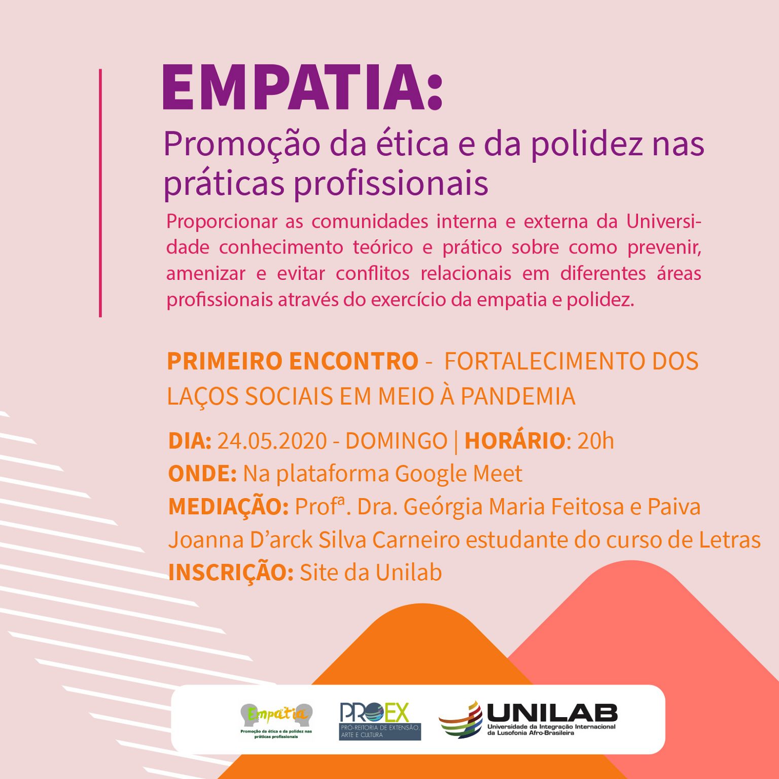 Projeto Empatia Promove Primeira A O Online Neste Domingo