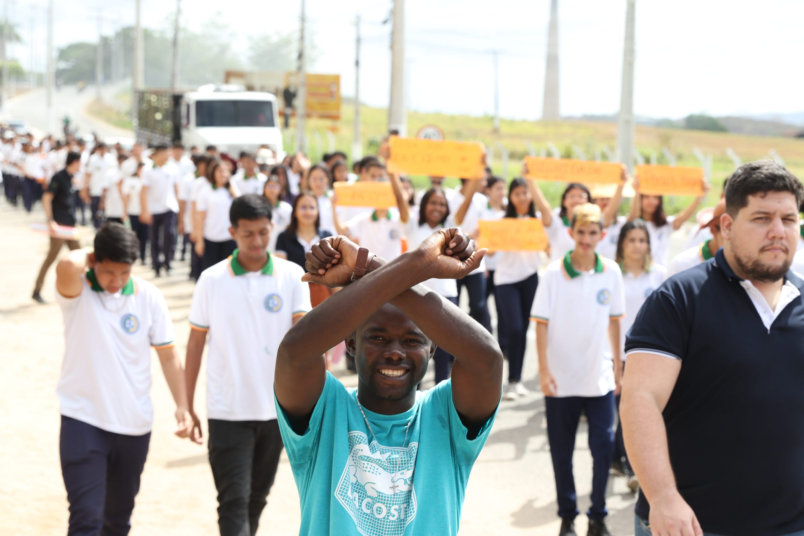 1ª Marcha Antirracista acontece na cidade de Redenção-CE