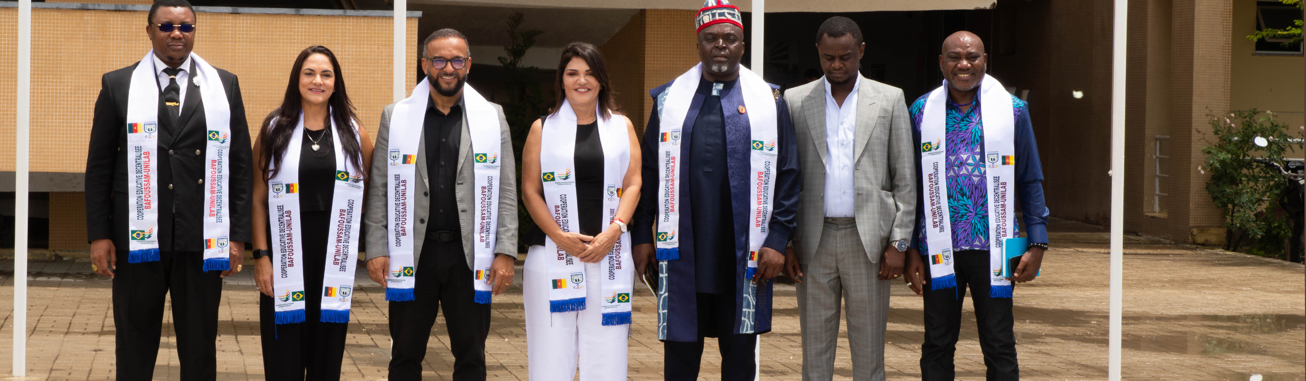 Imagem referente a postagem de título Visita da delegação de Camarões confirma parceria com a ...