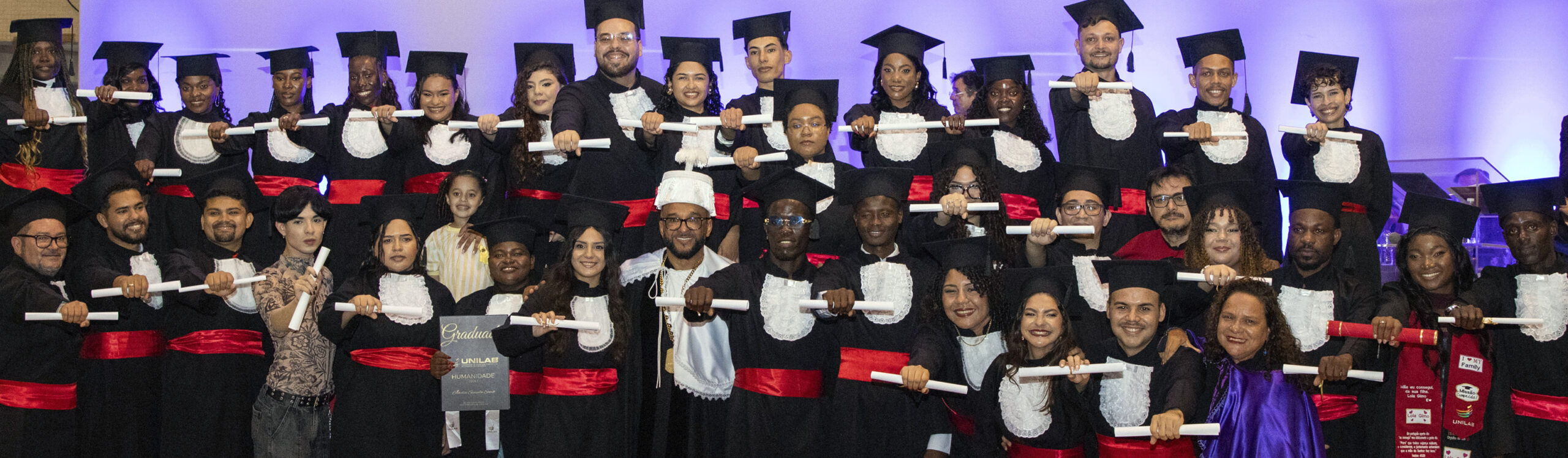 Imagem referente a postagem de título Unilab celebra a integração e a diversidade em Colação d...