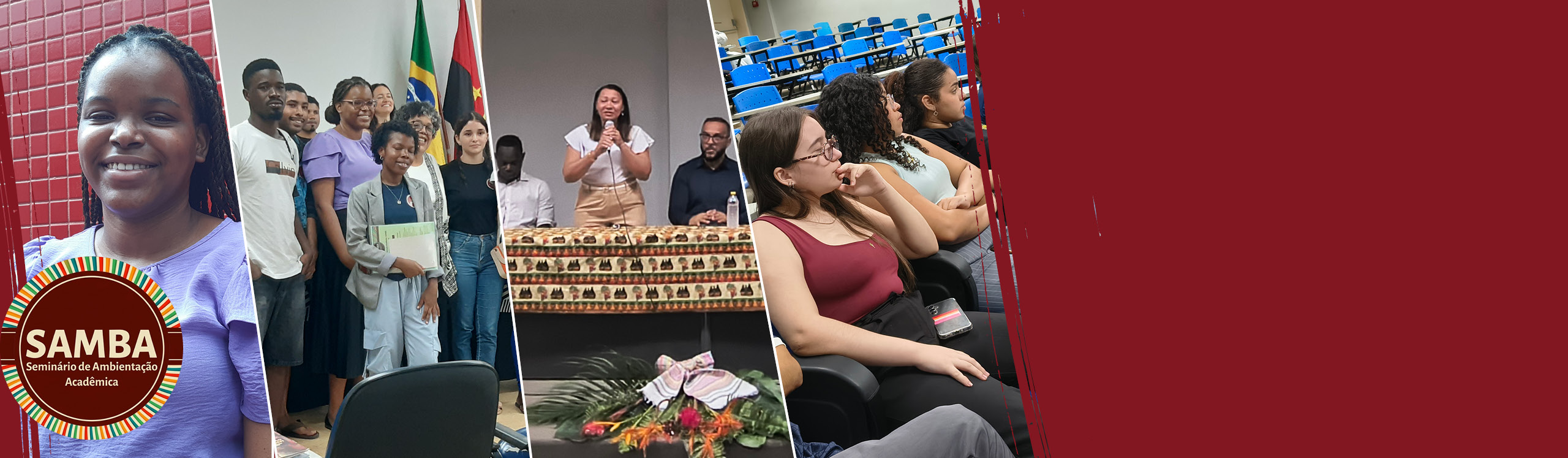 Imagem referente a postagem de título Boas-vindas aos novos estudantes marcam início do Samba ...